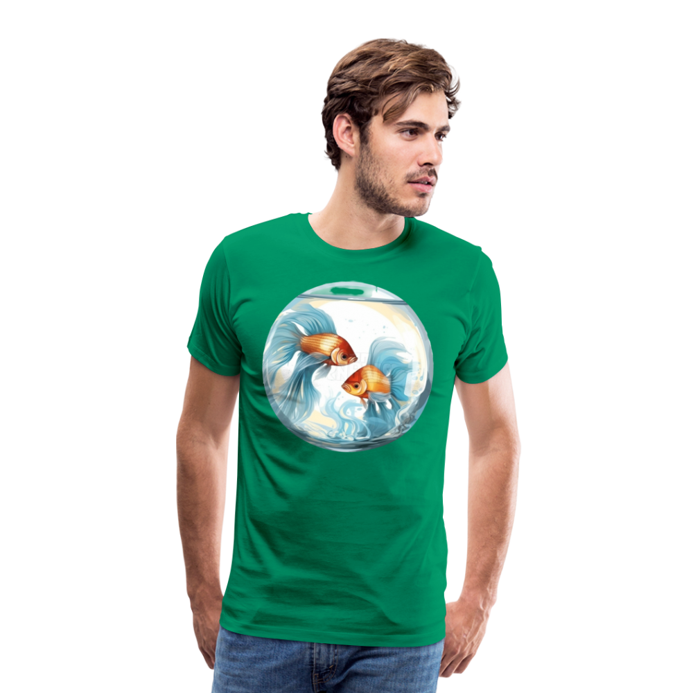 Men's Mythical Pisces Premium T-Shirt - kelly green