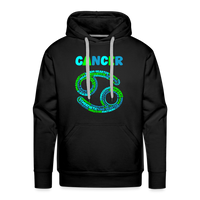 Thumbnail for Men's Power Words Cancer Premium Hoodie - black