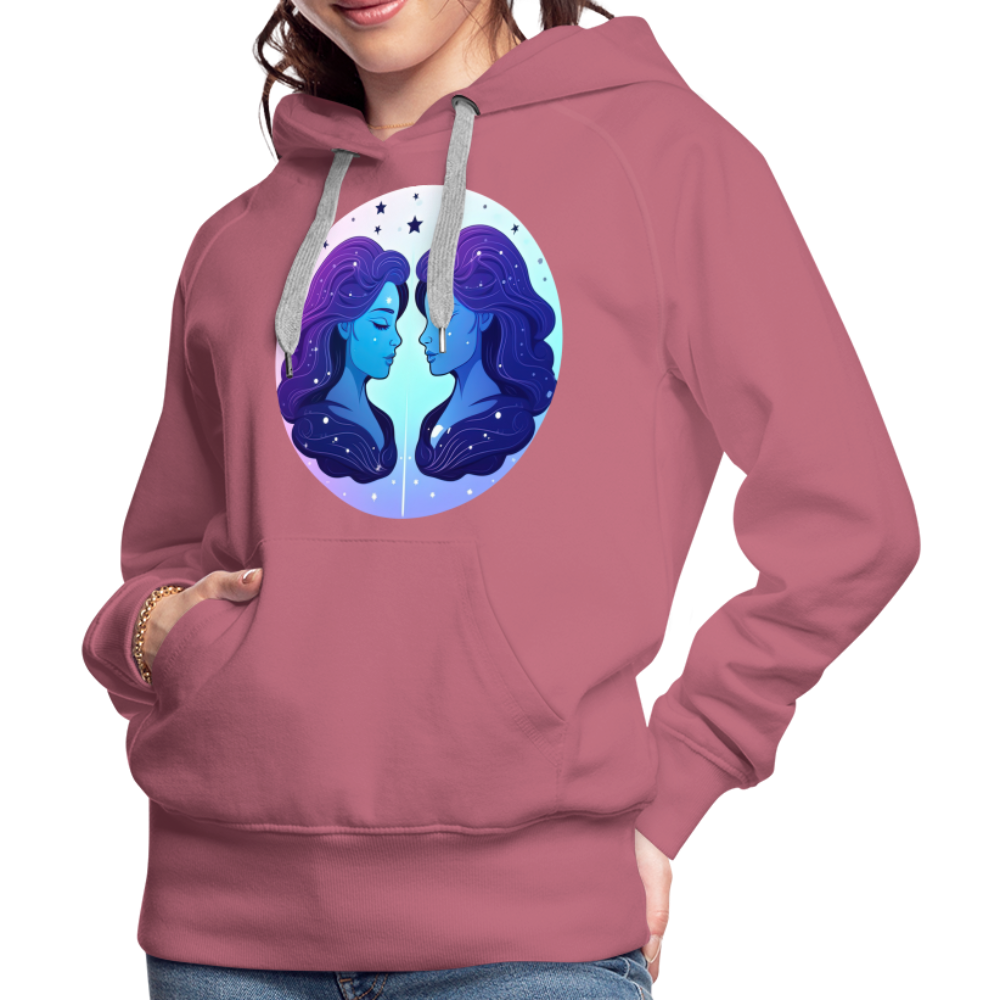 Women’s Magic Gemini Premium Hoodie - mauve