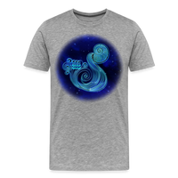 Thumbnail for Men's Stellar Aquarius Premium T-Shirt - heather gray