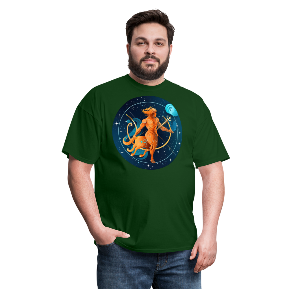 Men's Mythical Sagittarius Classic T-Shirt - forest green