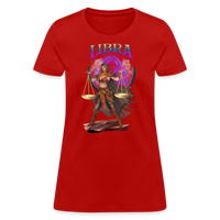 Thumbnail for Astral Libra Women's T-Shirt - red