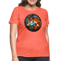 Thumbnail for Women's Mosaic Gemini T-Shirt - heather coral