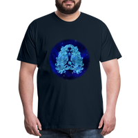 Thumbnail for Men's Virgo Premium T-Shirt - deep navy