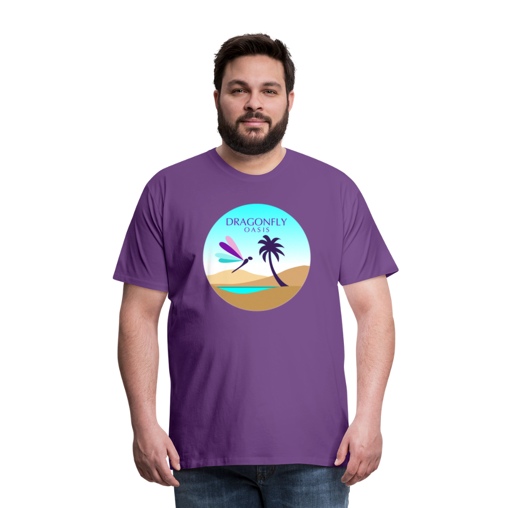 Men's Dragonfly Oasis v.2 Premium T-Shirt - purple