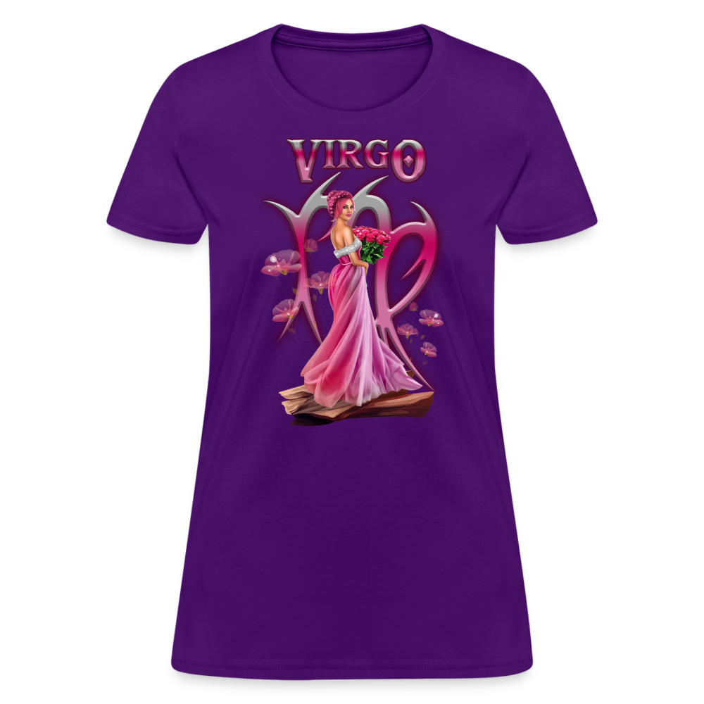 Astral Virgo Women's T-Shirt - purple