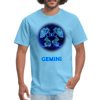 Thumbnail for Men's Stellar Gemini Classic T-Shirt - aquatic blue