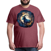 Thumbnail for Men's Mythical Capricorn Premium T-Shirt - heather burgundy