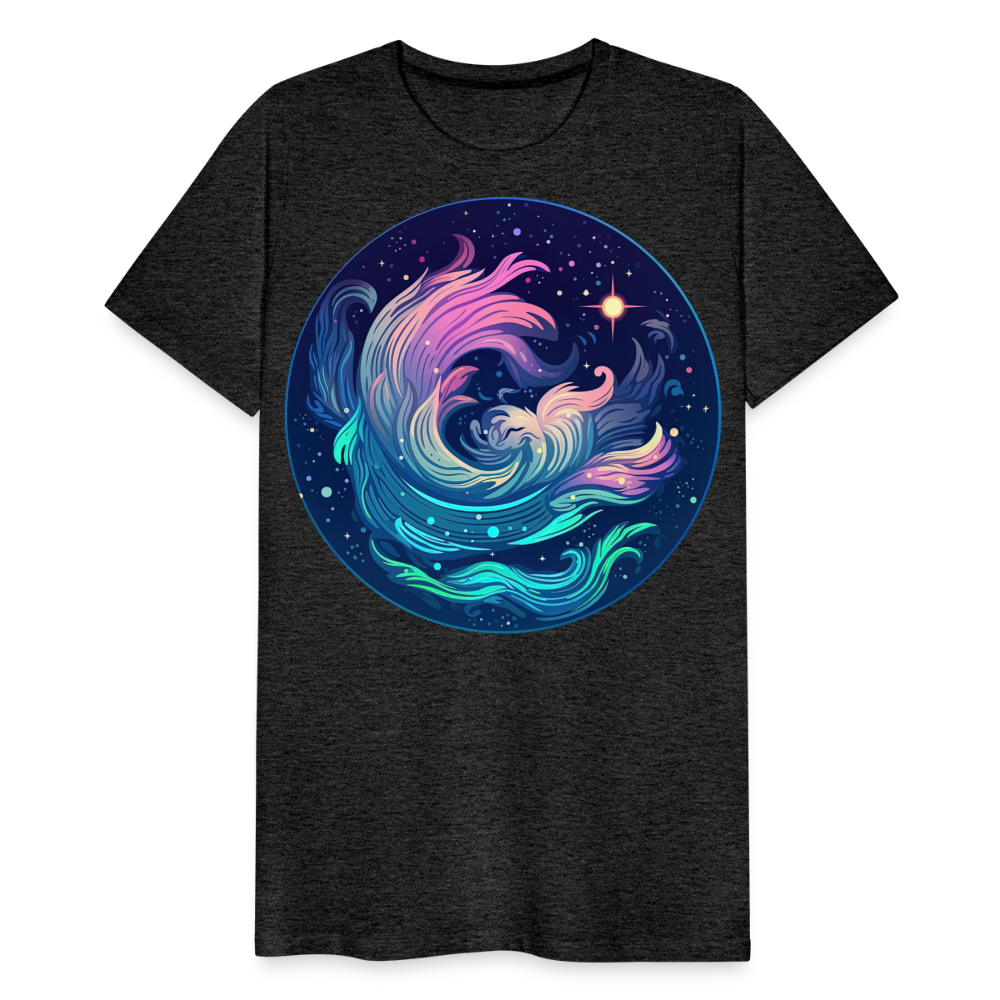 Men's Magic Aquarius Premium T-Shirt - charcoal grey