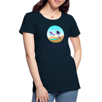 Thumbnail for Women's Dragonfly Oasis V.1 Premium T-Shirt - deep navy