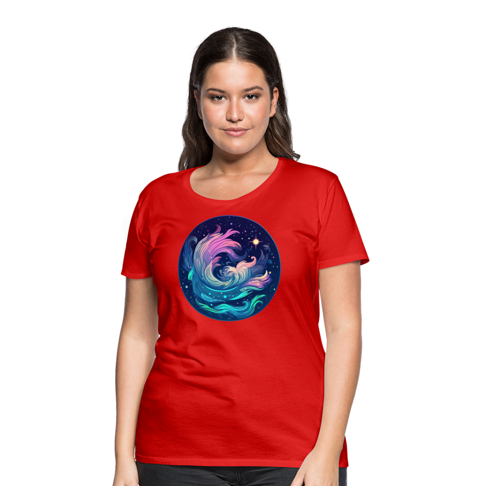 Women’s Magic Aquarius Premium T-Shirt - red