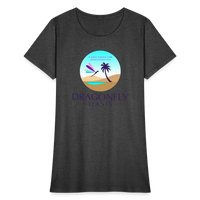 Thumbnail for Women's Dragonfly Oasis V.1 Capricorn T-Shirt - heather black