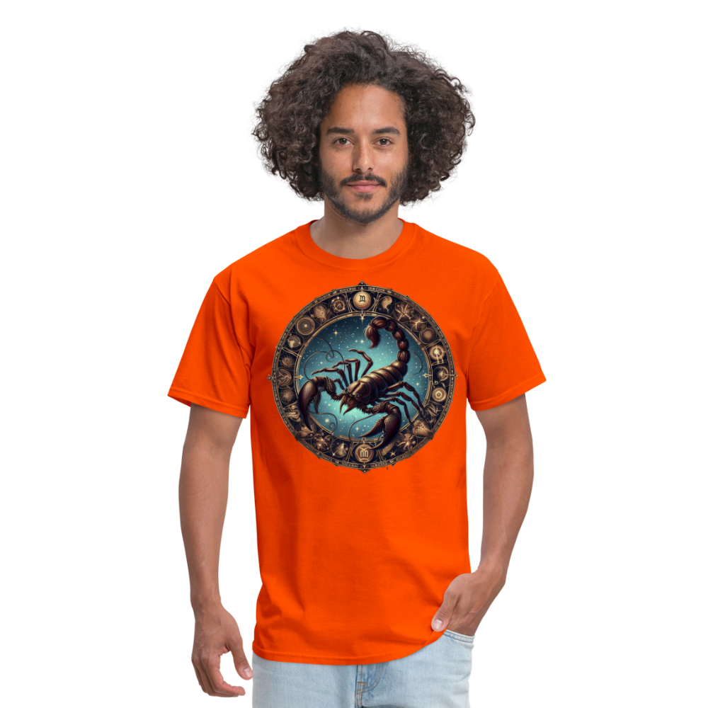 Men's Mythical Scorpio Classic T-Shirt - orange