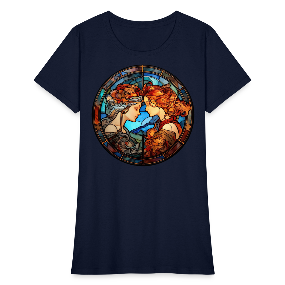 Women's Mosaic Gemini T-Shirt - navy