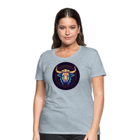 Thumbnail for Women’s Magic Taurus Premium T-Shirt - heather ice blue