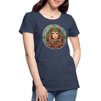 Thumbnail for Women’s Mythical Virgo Premium T-Shirt - heather blue