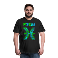 Thumbnail for Men's Power Words Pisces Premium T-Shirt - black