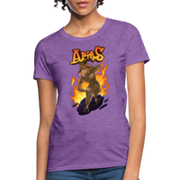 Thumbnail for Women's Aries Narihndrab T-Shirt - purple heather