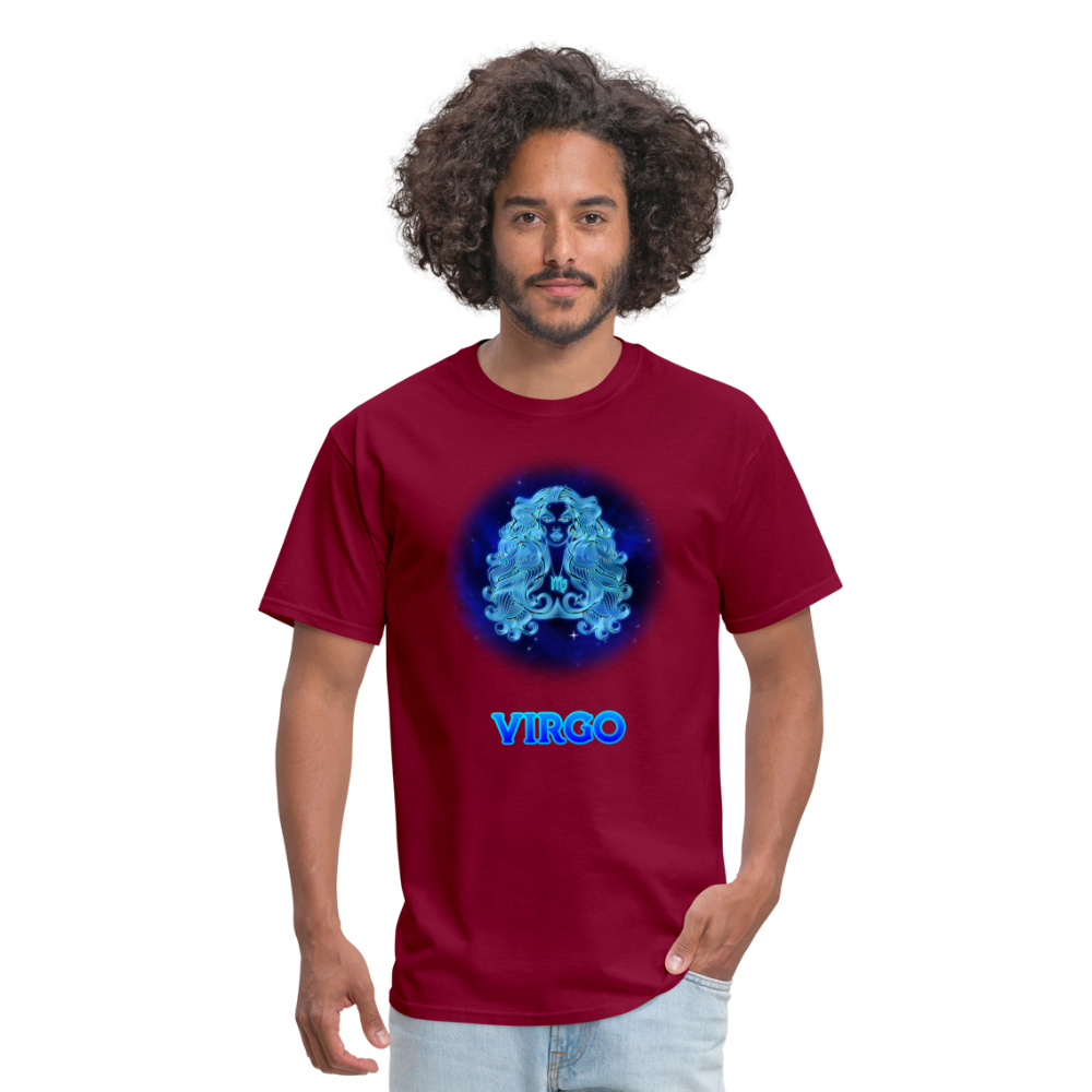 Men's Stellar Virgo Classic T-Shirt - burgundy