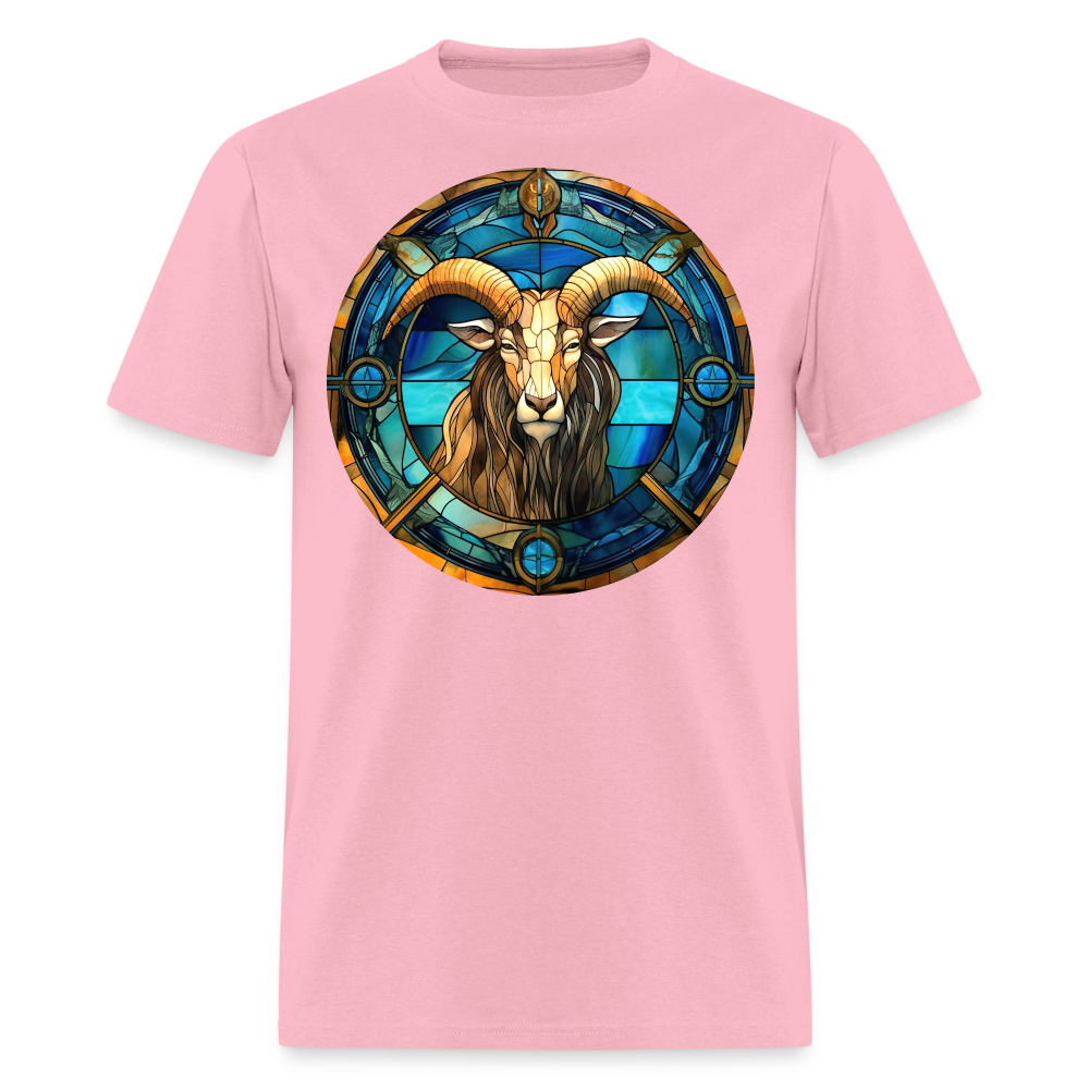 Men's Mosaic Capricorn Classic T-Shirt - pink