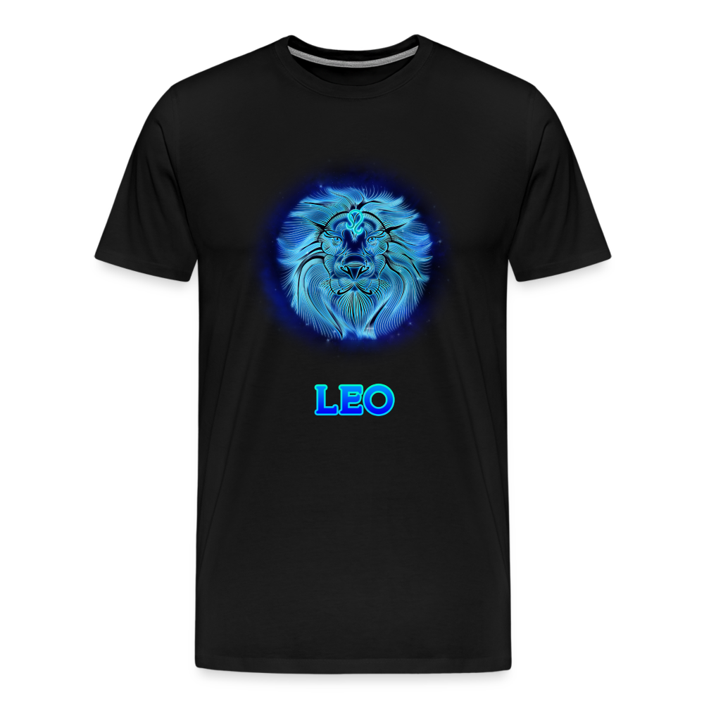 Men's Leo Premium T-Shirt - black