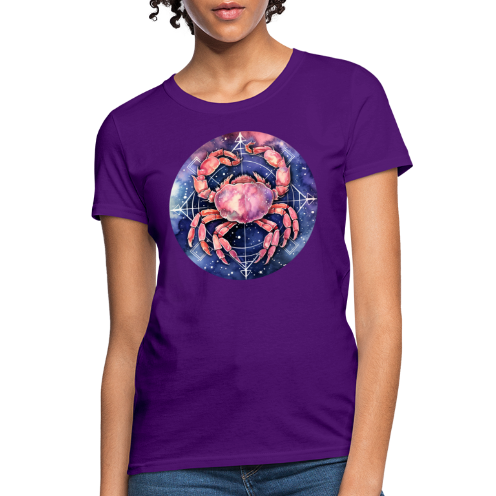 Women's Mythical Cancer T-Shirt - purple