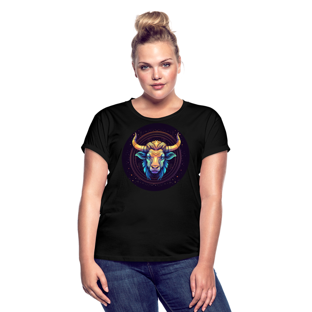 Women's Magic Taurus Relaxed Fit T-Shirt - black