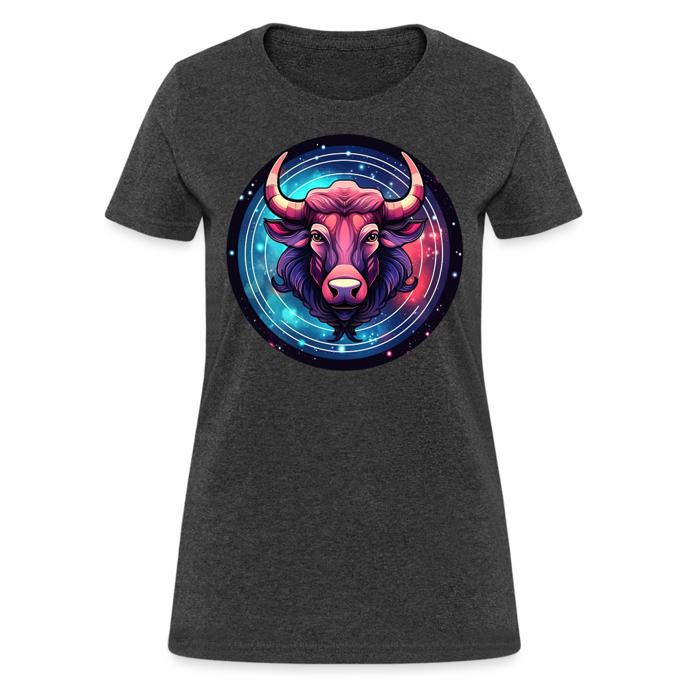 Women's Mystic Taurus T-Shirt - heather black