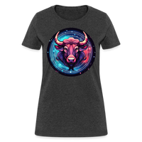 Thumbnail for Women's Mystic Taurus T-Shirt - heather black