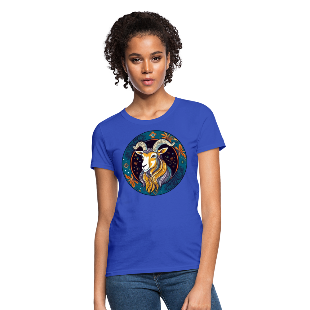 Women's Mythical Capricorn T-Shirt - royal blue