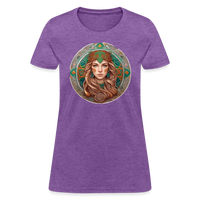 Thumbnail for Women's Mythical Virgo T-Shirt - purple heather