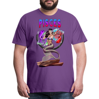 Thumbnail for Men's Astral Pisces Premium T-Shirt - purple