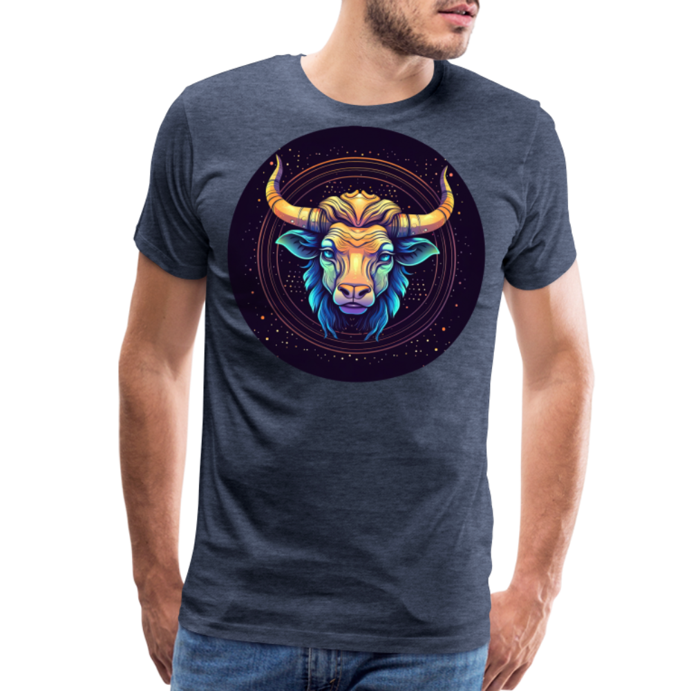 Men's Magic Taurus Premium T-Shirt - heather blue