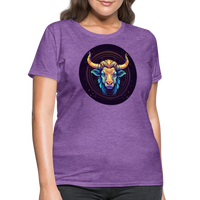 Thumbnail for Women's Magic Taurus T-Shirt - purple heather