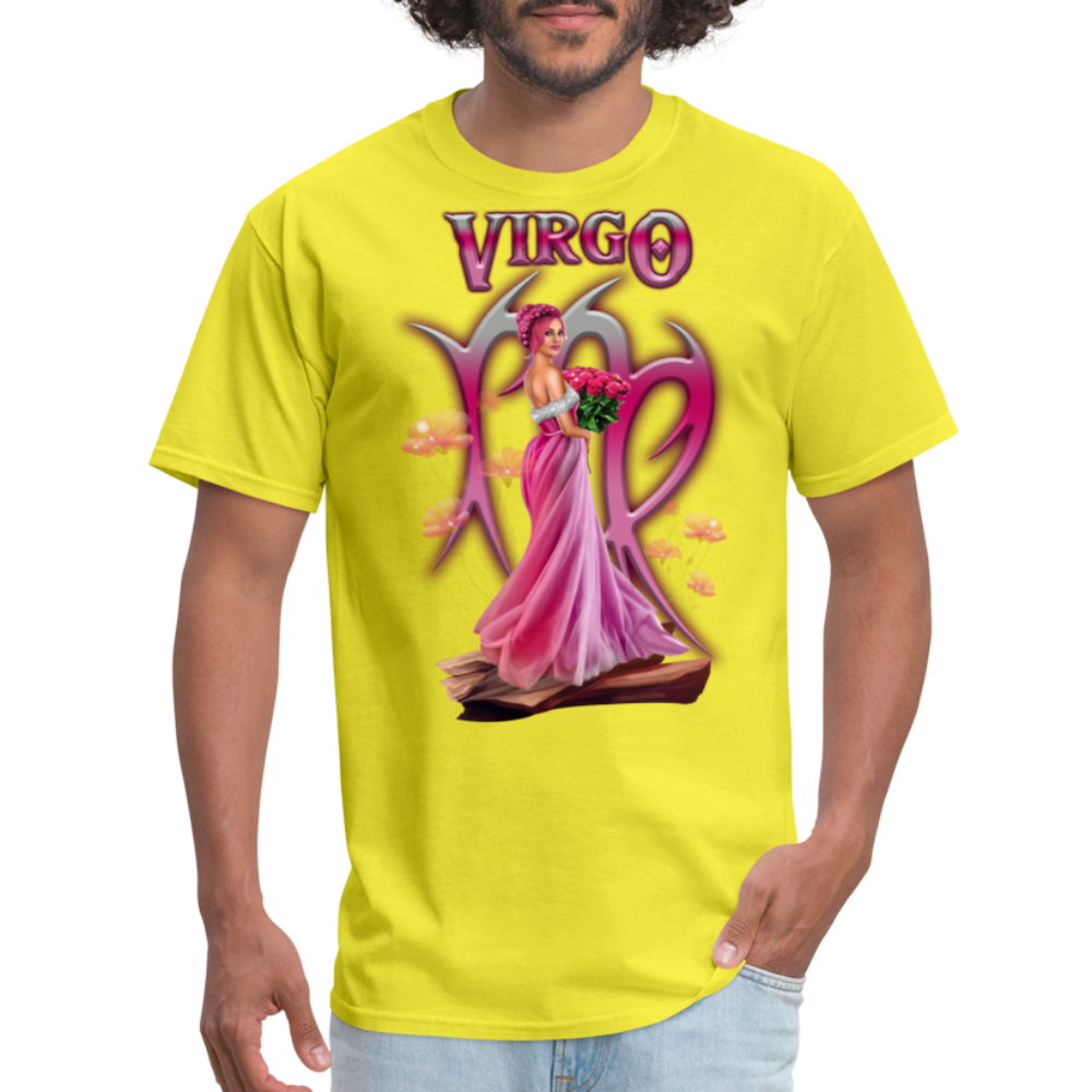 Men's Astral Virgo Classic T-Shirt - yellow