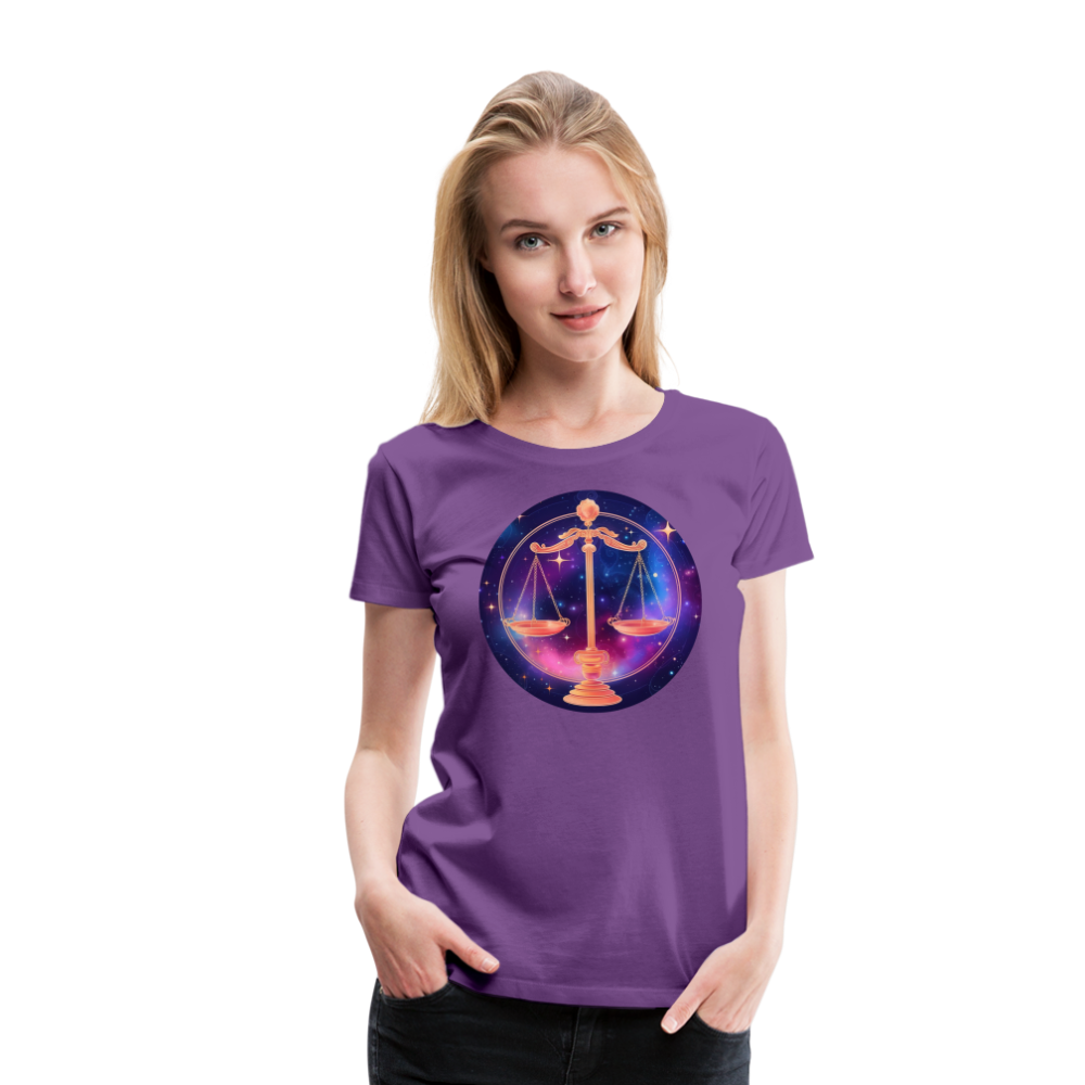 Women’s Magic Libra Premium T-Shirt - purple