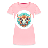 Thumbnail for Women’s Symbol Taurus Premium T-Shirt - pink