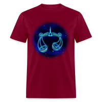 Thumbnail for Men's Stellar Libra Classic T-Shirt - burgundy