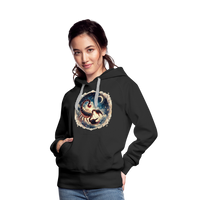 Thumbnail for Women’s Mythical Scorpio Premium Hoodie - black