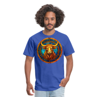 Thumbnail for Men's Mosaic Taurus Classic T-Shirt - royal blue