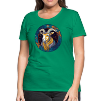 Thumbnail for Women’s Mythical Capricorn Premium T-Shirt - kelly green