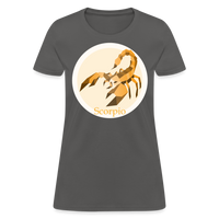 Thumbnail for Women's Mosaic Scorpio T-Shirt - charcoal