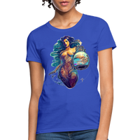 Thumbnail for Women's Mythical Aquarius T-Shirt - royal blue