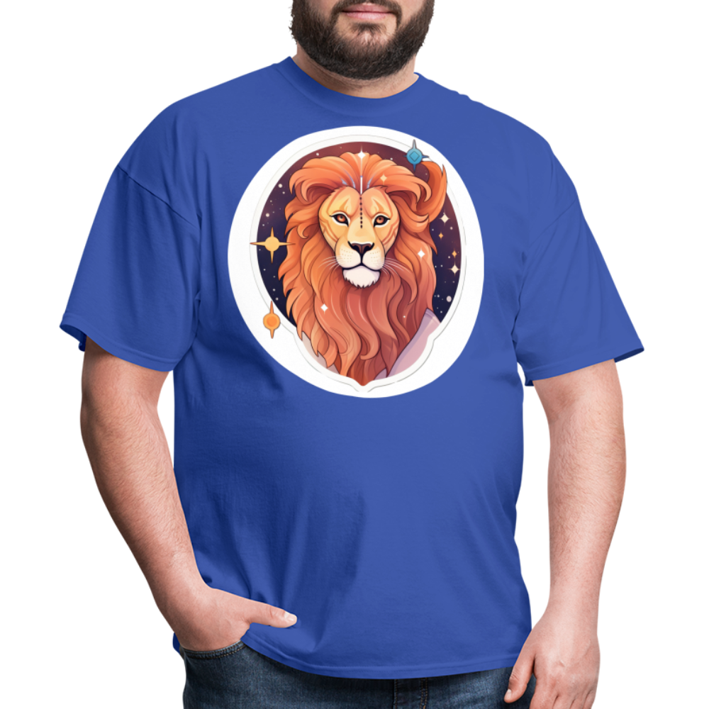 Men's Symbol Leo Classic T-Shirt - royal blue