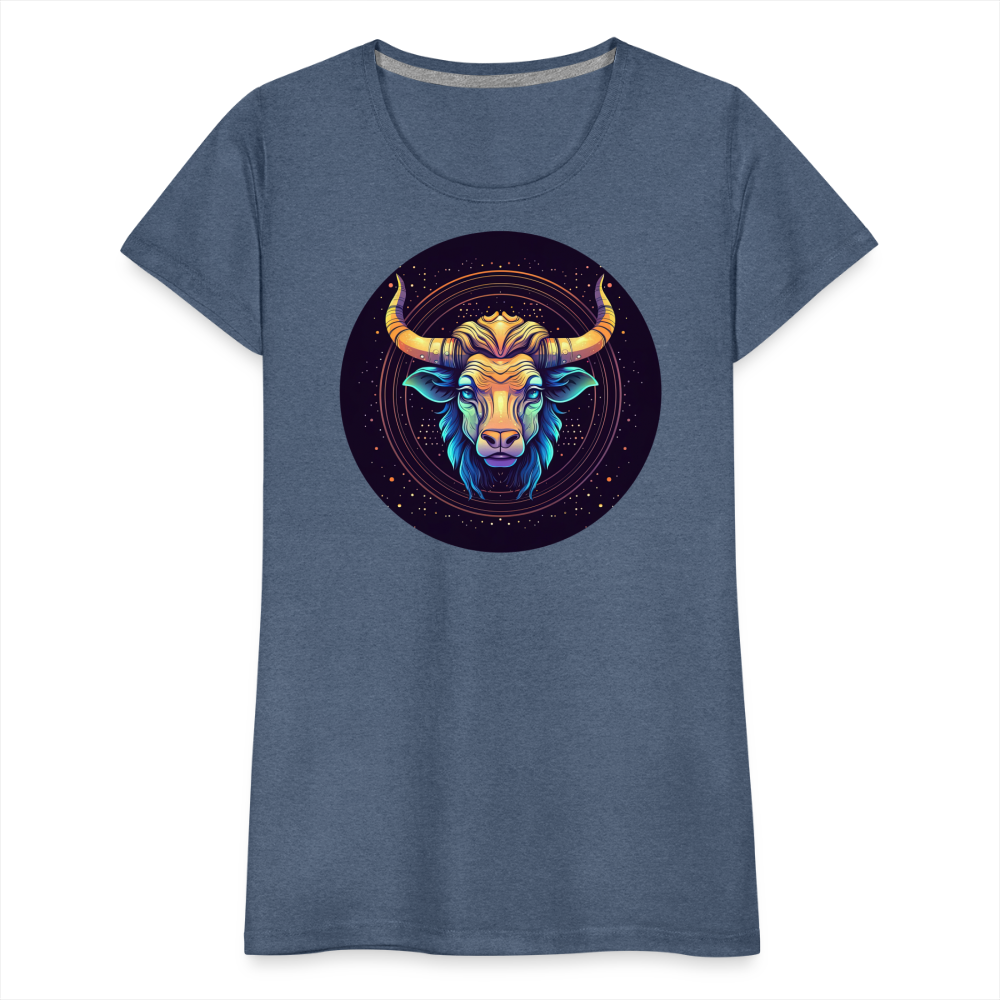 Women’s Magic Taurus Premium T-Shirt - heather blue