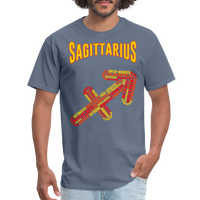 Thumbnail for Men's Power Words Sagittarius Classic T-Shirt - denim