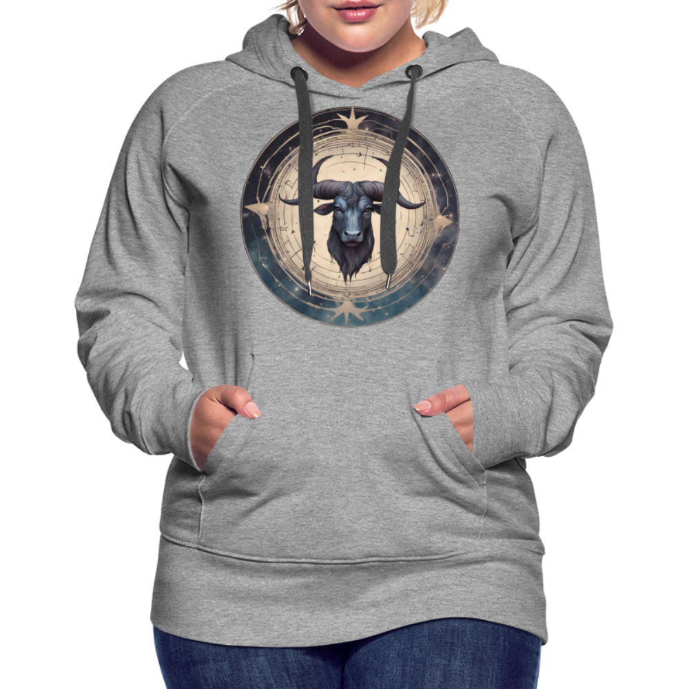 Women’s Mythical Taurus Premium Hoodie - heather grey