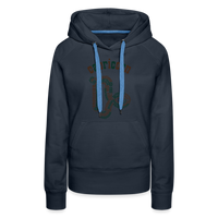 Thumbnail for Women's Power Words Capricorn Premium Hoodie - navy