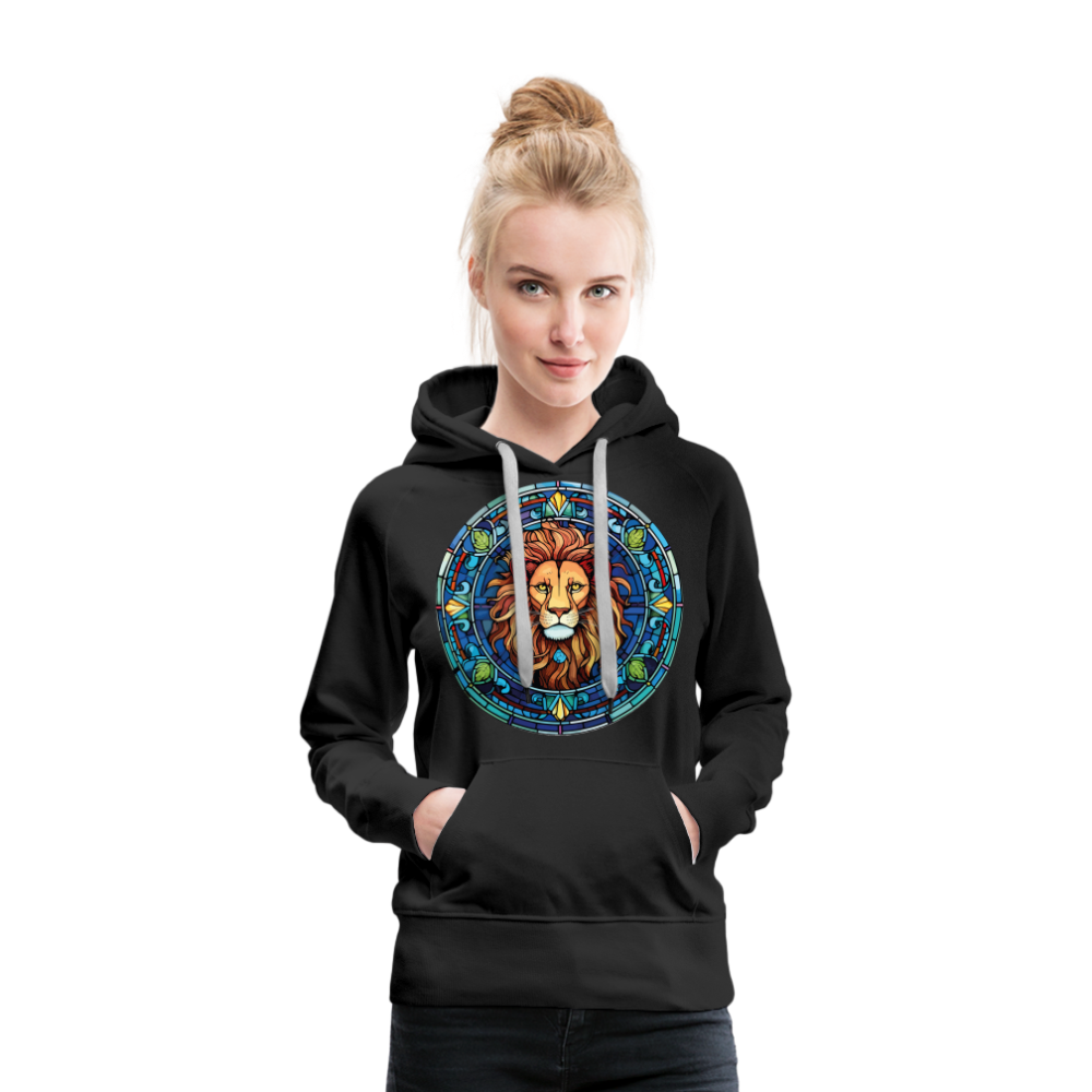 Women’s Mosaic Leo Premium Hoodie - black