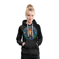 Thumbnail for Women’s Mosaic Leo Premium Hoodie - black